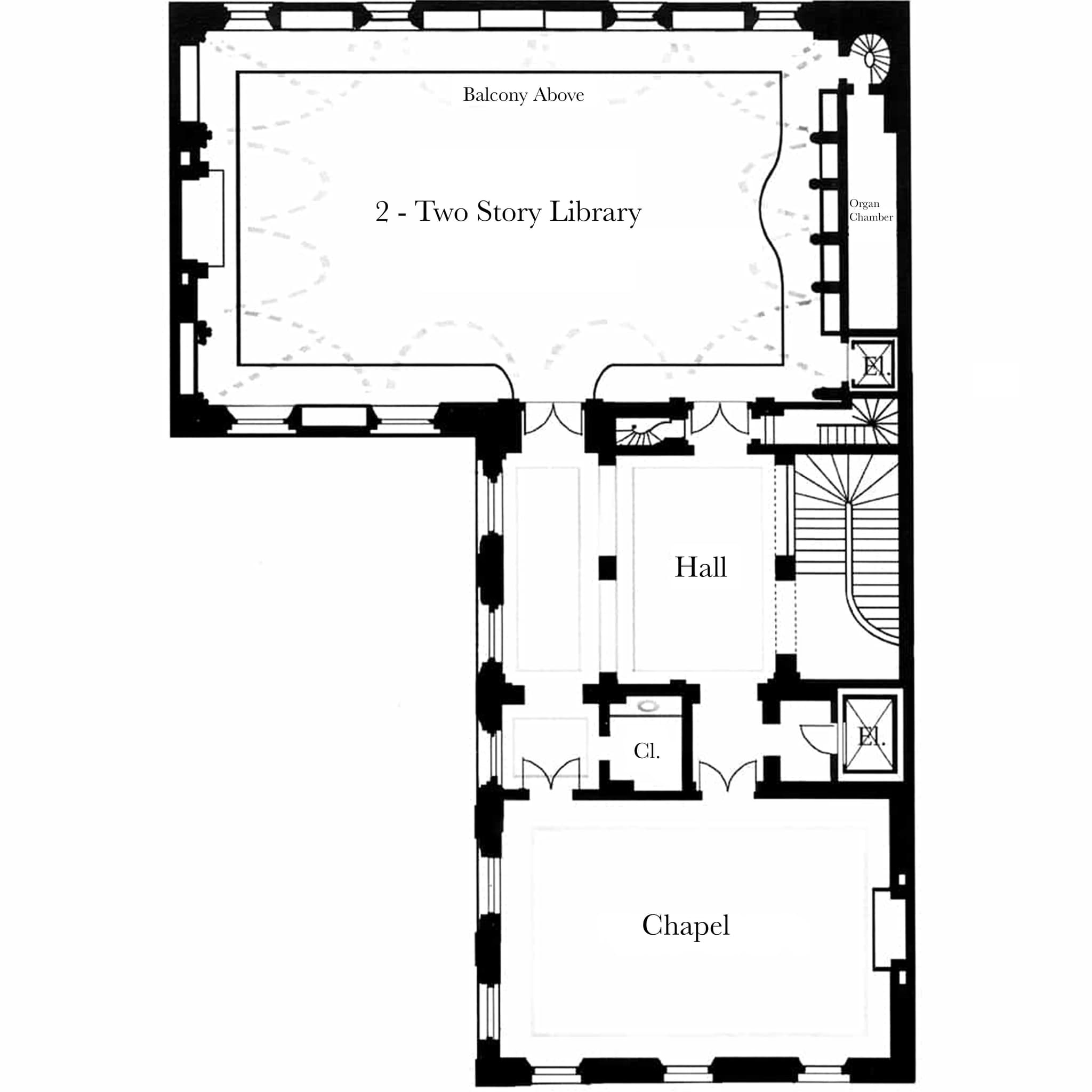 Second Floor Floorplan