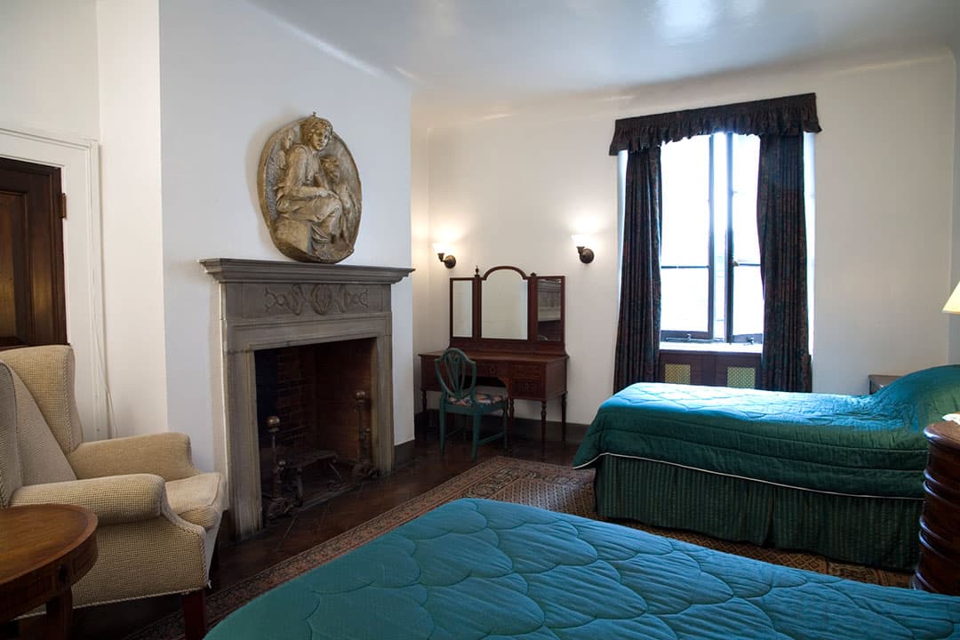 Guest rooms at the House of the Redeemer